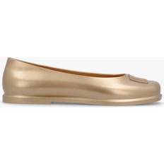 Melissa Heels & Pumps Melissa x Marc Jacobs Ruby Gold Beige Ballet Pumps 5, Colour: Go