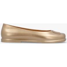 x Marc Jacobs Ruby Gold Beige Ballet Pumps 5, Colour: Go