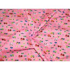 Multicoloured Fabrics Minerva Printed Polycotton Fabrics Multicolour