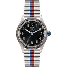 Adidas Unisex Wrist Watches adidas Grey Stainless Steel Analog Watch AOSY22525 Ø 42 mm