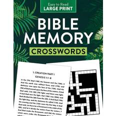 Giochi Libri Bible Memory Crosswords Large Print: Dozens of Challenging Puzzles (Copertina flessibile)