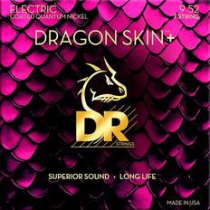 DR Strings agon Skin Coated Electric Guitar Light 9-52 for Models