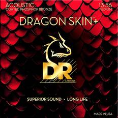 DR Strings agon Skin Coated Phosphor Bronze Medium 13-56 Acoustic Guitar