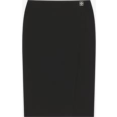 Wool Skirts Givenchy Skirt in wool with 4G detail BLACK