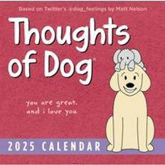 Andrews McMeel Publishing Thoughts Of Dog Desk Calendar 2025