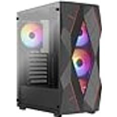 Computer Cases AeroCool Volcan G v1 Mid Tower PC-Gehäuse schwarz