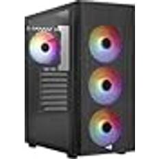 AeroCool Datorchassin AeroCool Designer G v1 Mid Tower PC-Gehäuse schwarz