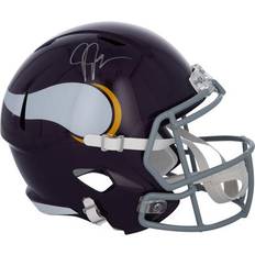 Light Switch Plates Sports Fan Products Fanatics Authentic Justin Jefferson Minnesota Vikings Autographed 1961-79 Throwback Speed Replica Helmet