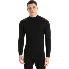 Icebreaker 260 Tech LS Turtleneck Merino base layer Men's Black