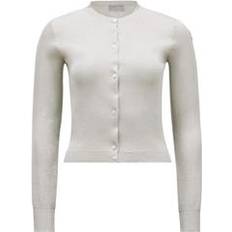 Moncler Stickade Bomull Glansig Kofta Dam