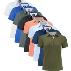 Golf - Hvid Polotrøjer Cutter & Buck Advantage Premium Dame Poloshirt