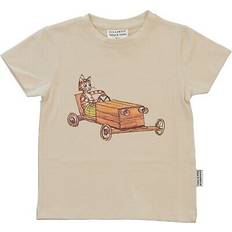 Geggamoja Överdelar Barnkläder Geggamoja T-shirt Pettson Findus - Beige
