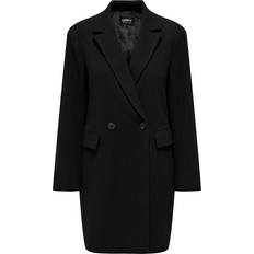 Tissu Recyclé Manteaux Only Manteau Femme Onllaura Life BF Otw - Noir