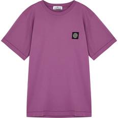 Stone Island Children's Clothing Stone Island Kids Logo Cotton T-shirt 10-12 Years Fuchsia