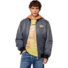 Diesel Uomo Giubbotti Diesel Bomber Con Placca Logo J-Kepes