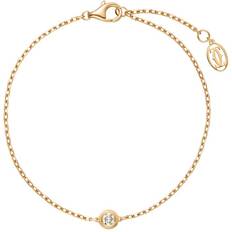 Cartier Bracelets Cartier Yellow Gold And Diamond D'Amour Bracelet gold 17