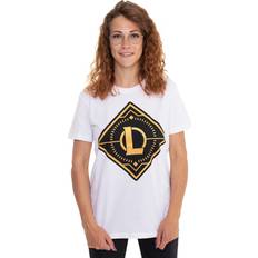 Sunred League Of Legends Gold Logo White T-Shirt Weiß