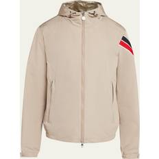 Moncler Men Jackets Moncler Men's Claut Hooded Jacket IVORY