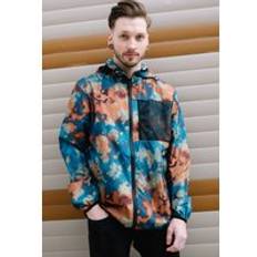 Multifärgade - Tyg Jackor Element Mörk Magma Windbreaker Jacka - Multicolor
