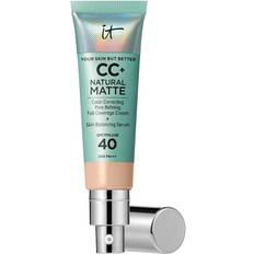 IT Cosmetics Foundations IT Cosmetics CC Natural Matte base de maquillaje en crema SPF40 #Fair light