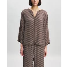 By Malene Birger Tøj By Malene Birger Mono Lined Blouse - Butler Loftet