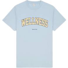 Sporty & Rich Wellness Slogan T-Shirt Blue