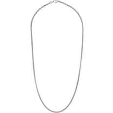 Tom Wood Necklaces Tom Wood Curb Gold-plated Chain Necklace Silver