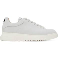 Emporio Armani Shoes Emporio Armani Nubuck Sneakers With Knurled Soles