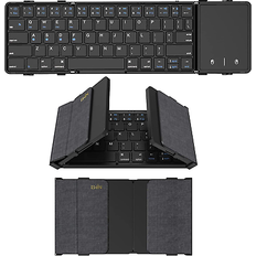 Keyboards Viltrox keyboard foldable with touchpad, wireless folding keyboard