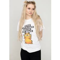 Garfield Garfield My Space White T-Shirt Weiß