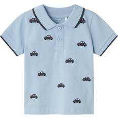 86 Polo's Name It Nmmhakan Polo - Chambray Blauw