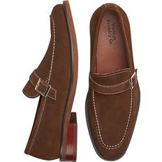 Vintage Foundry Co Men's Acton Moc Toe Buckle Loafers Tan D-Width 11 D-Width
