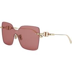 Dior Dam Solglasögon Dior Cd Chain M1U Sunglasses - Gold/Pink