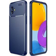 Skalo Samsung Xcover6 Pro 5G Carbon Fiber TPU cover Blå