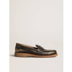 Women’s Jerry Loafer In Black Leather, Woman
