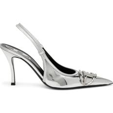 D-Venus-Pump con effetto specchiato Décolleté Donna Argento