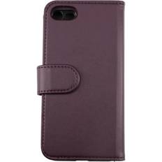 Mobilmarket iPhone 7/8/SE 2020 Plånboksfodral Magnet Rvelon Mörklila Bordeaux