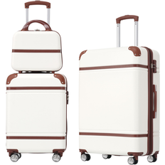 Suitcase Sets Bed Bath & Beyond Luggage Sets, Hardshell 20"+24"/20"+28" Luggages Case Spinner