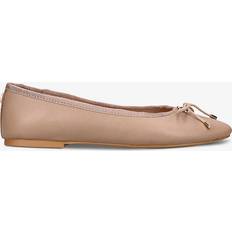 Steve Madden Beige Heels & Pumps Steve Madden Womens Beige Oth Blossoms Bow-embellished Leather Ballet Pumps Eur Women