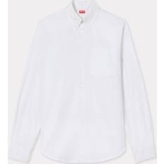 Kenzo Shirts Kenzo Weave Slim Fit Shirt White Mens