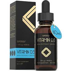 Vitamin D Drops Vitamin D3 4000 IU Liquid 1200 Drops