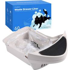 60 Pack Litter Box Robot Waste Bags