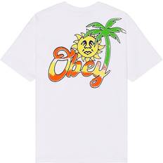 Obey T-shirts Obey Island Of Tee in White. also in L, S, XL/1X