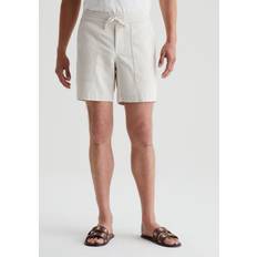 Men - Natural Shorts AG Jeans Wells Drawstring Short Natural