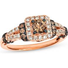 Le Vian Chocolate Diamond Ring ct tw 14K Strawberry Gold 7.0