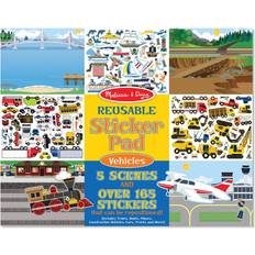 Melissa & Doug Kreativität & Bastelspaß Melissa & Doug Reusable Sticker Pad Vehicles