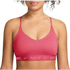 Nike Women's Indy Light Support Padded Adjustable Sports Bra, XS, Aster Pink