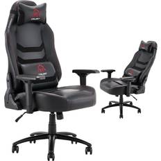 Gaming Chairs COLAMY Big and Tall Gaming Chair 400lbs-Ergonomic Computer Gamer Chair, Leather Executive Office Chair, Heavy Duty PC Gaming Chair with Wide Seat, Adjustable 4D Armrest for Adults-Black