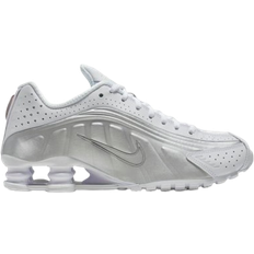 Nike shox white NIKE Shox R4 W - White/Metallic Silver/Max Orange