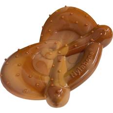 Pets Nylabone Pretzel Dog Toy Power Chew Dog Aggressive Butter